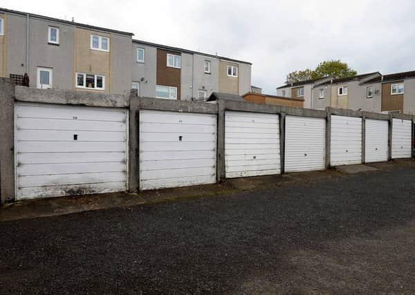 Tenants of these garages have received letters advising them of plans to re-acquire the plots in a bid to build five homes.