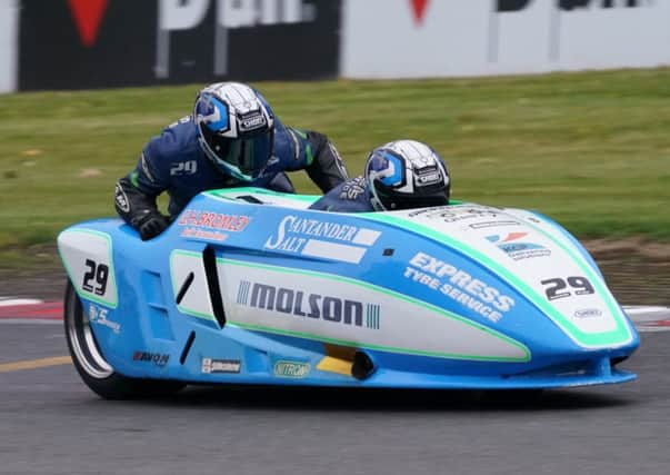 Lauder's Steve Kershaw and Stuart Clark in action at Brands Hatch (picture by Ste McNorton Photography).