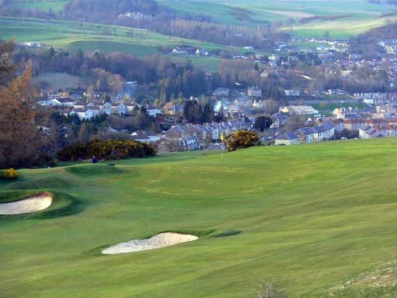 The greenkeeper's shed at Hawick Golf Club was one of two targeted on Tuesday night.