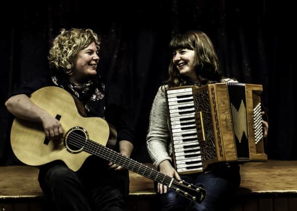 Anna Massie and Mairearad Green perform in the String Jam Club next Saturday.