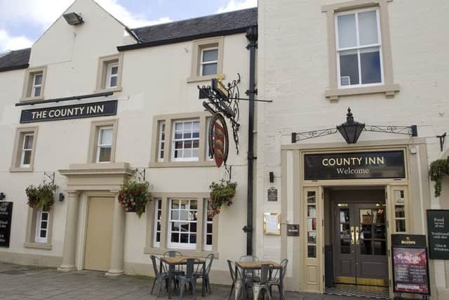 The County Inn in Peebles.