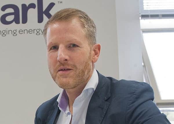 Chris Gauld, chief executive of Spark Energy in Selkirk.