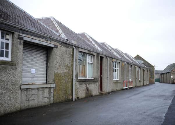 The March Street Mills site in Peebles, which the owner wants to turn into homes.