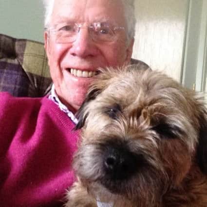 Emergency first aid...has been made easy thanks to Dr Peter Paterson-Browns step-by-step booklet. Peter lives in Hawick with his border terrier Pippa.