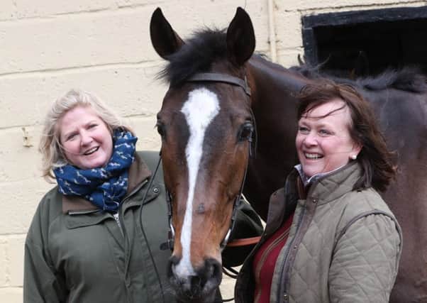 One For Arthur with owners Belinda McClung, lerft, and Deborah Thomson (library image, Grossick Racing Photography).