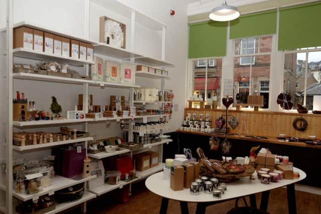 Natural Crafts and Gifts in Melrose's old post office.