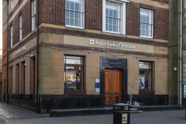 The Royal Bank of Scotland in Kelso.