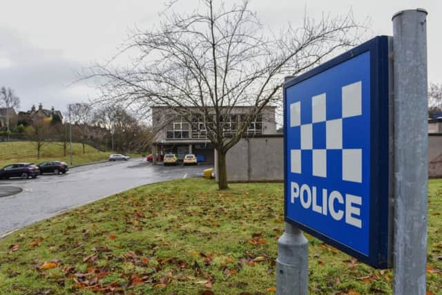 Hawick Police Station.