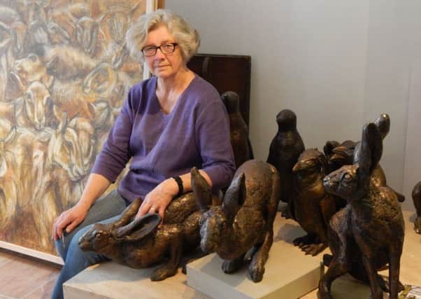 Borders sculptor Angela Hunter has been commissioned to make the monument.