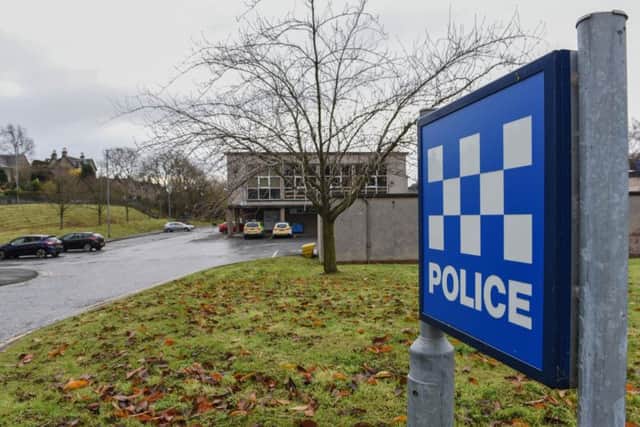 Hawick Police Station.