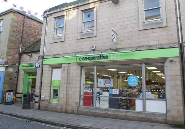 The Co-op in Roxburgh Street, Kelso.