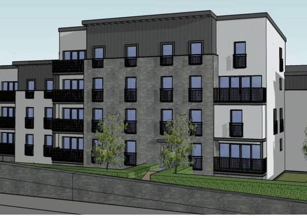 How the proposed Tweedbridge Court development in Peebles would look.