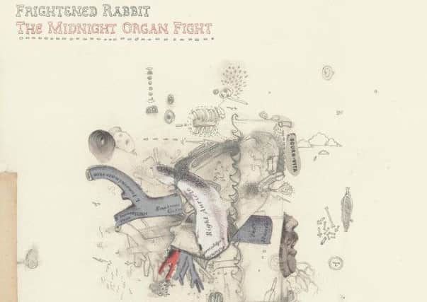 The album set to travel the world ... Frightened Rabbit's 2008 LP The Midnight Organ Fight.