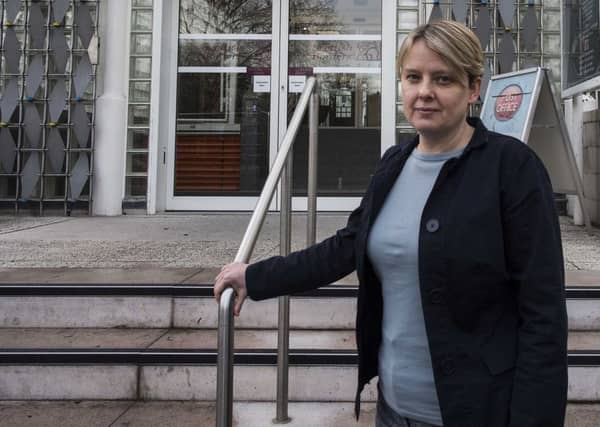 Council leader Shona Haslam at Scottish Borders Council's Newtown headquarters.