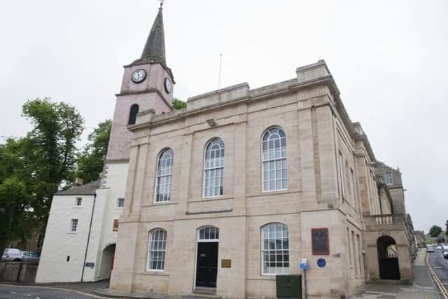 Jedburgh police station and sheriff court.