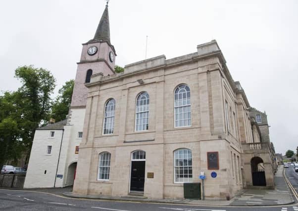 Jedburgh police station and sheriff court.
