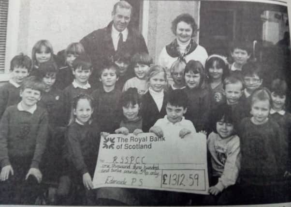 Edenside Primary School pupils in 1994.