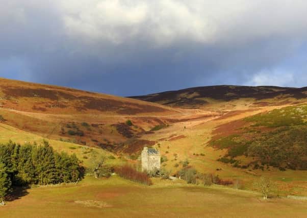 Kirkhope Tower in the Ettrick Valley, once derelict, but now converted to a family home.