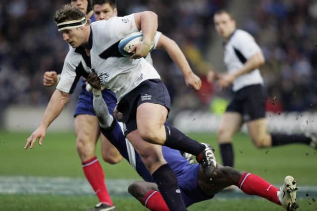 The Prop earned 50 caps for Scotland and finished his career at Sale Sharks in 2010