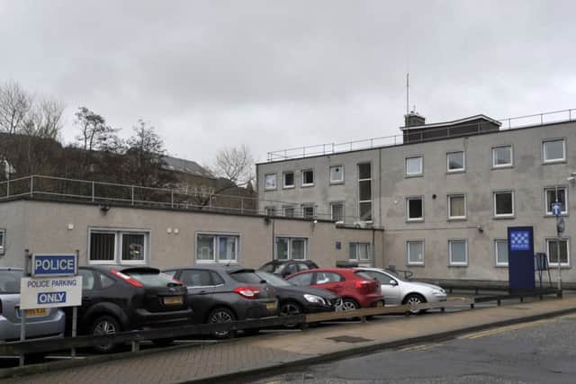 Galashiels Police Station.