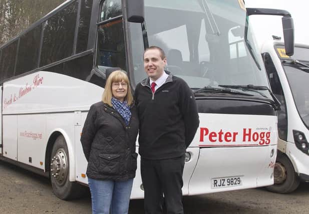 Morag Todd and Lewis Williamson from Peter Hogg's in Jedburgh.
