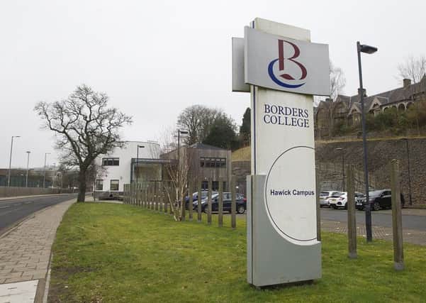 Borders College's campus in Hawick.