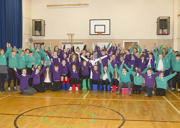 Wilton Primary pupils welcome Generation Science.
