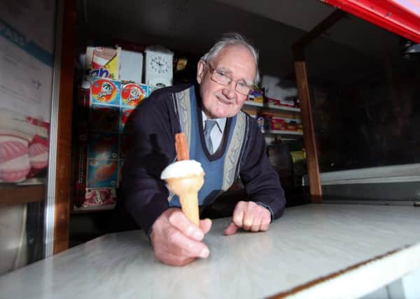 Want a flake with that? Adam Kelly is about to be immortalised in a Melrose Gait Street.