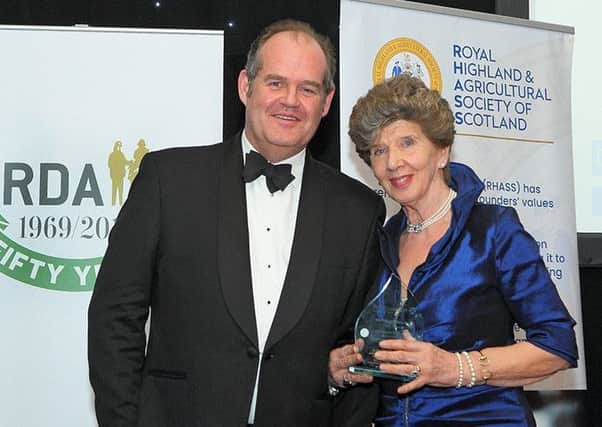 Susie Elliot MBE and Ed Bracher chief executive of RDA national.