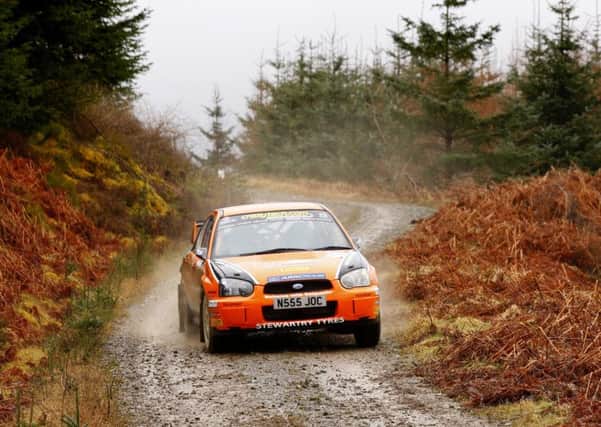 Top rally action comes to Jedburgh on Saturday (picture by John Lindsay Photo Sport).
