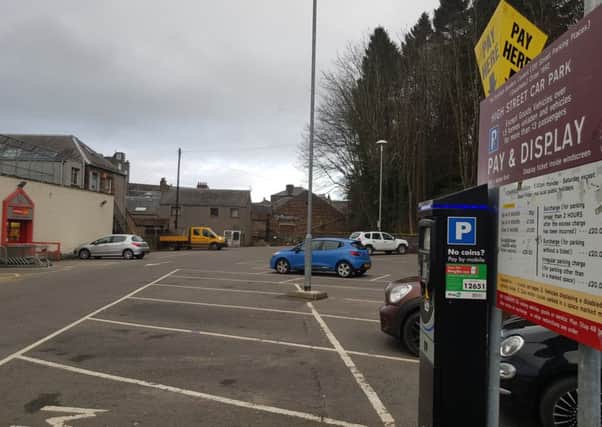 The supermarket manager ignored a flurry of tickets after he continued to park in the High Street Galashiels car park without paying.