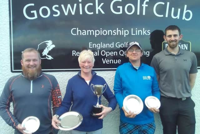 From left, Lee Manderson, Rose Thorburn, Ewan Gibb and Barry Nelson.