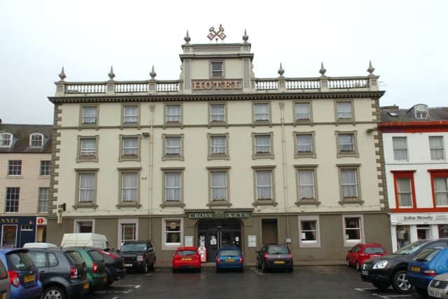 The Cross Keys Hotel in Kelso.