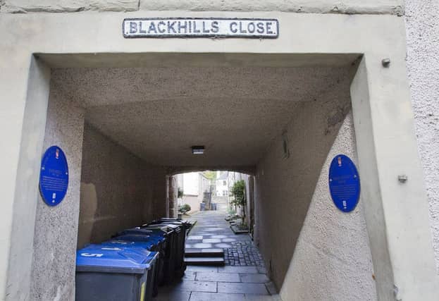 Blackhills Close in Jedburgh.