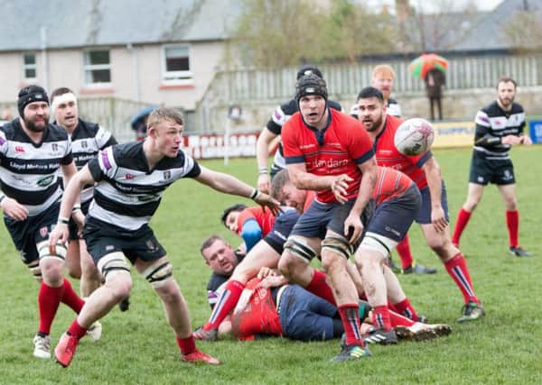 ABerdeen were physically too strong for Kelso in the National Cup semi-final at Poynder Park. However, league results elswewhere on the day meant Kelso preserved their League One status (picture by Gavin Horsburgh).