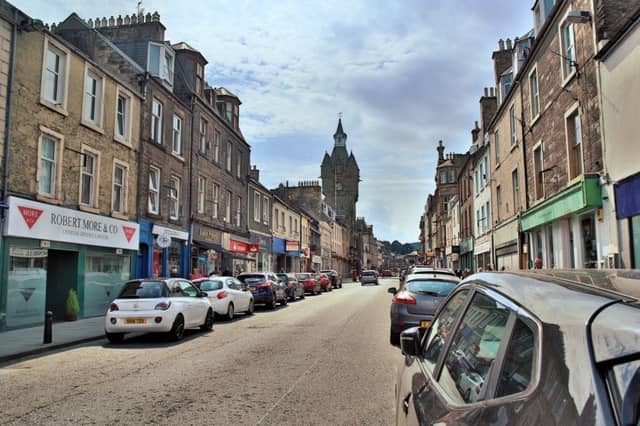 Hawick High Street.