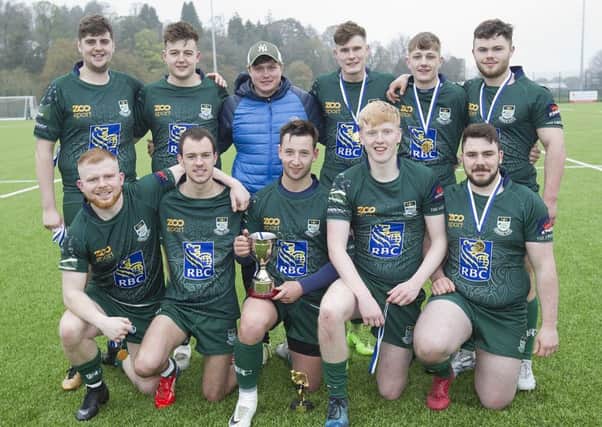 Can you feel the Force? Hawick Force, winners of the Linden Sevens (picture by Bill McBurnie)