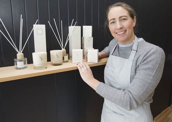 Lesley Landels is preparing to open a new shop at Drumlanrig Square in Hawick.