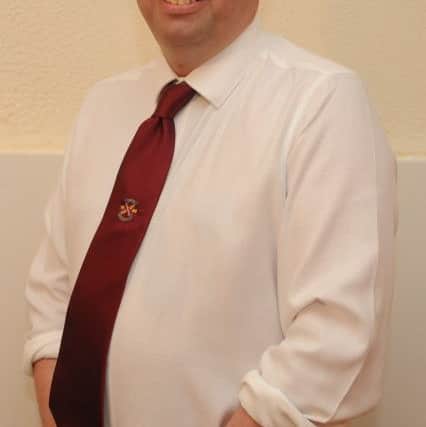 The Incorporation of Weavers has chosen Darren Miller to be this year's standard bearer.