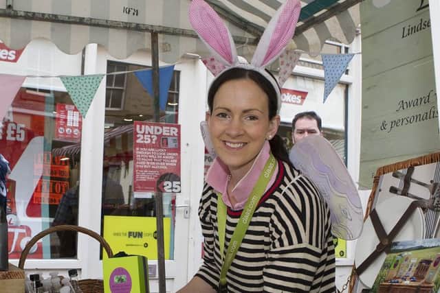 Jedburgh's seasonal market on Easter Sunday.