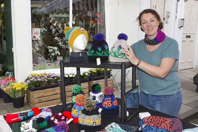 Jedburgh's seasonal market on Easter Sunday.