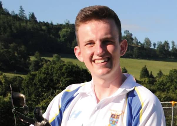 Hawick police officer Pierce Solley.