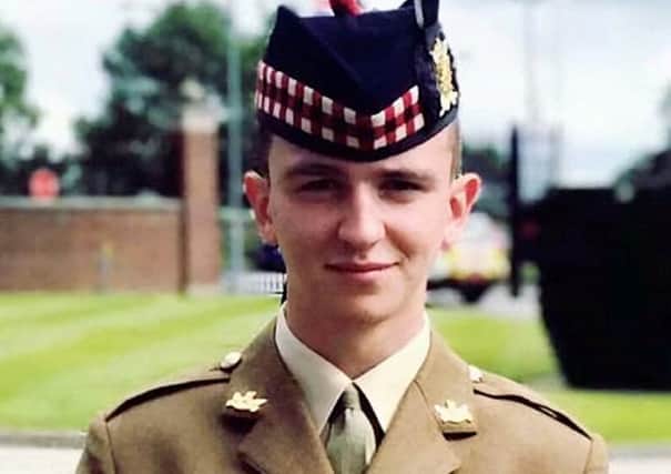 Souter soldier Alistair McLeish.