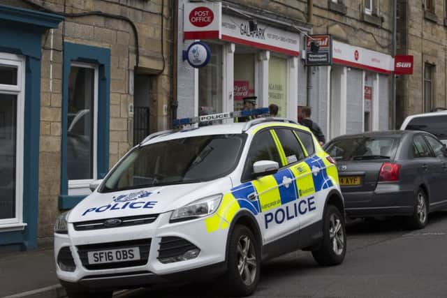 Gala Park Post Office in Galashiels has been robbed again.