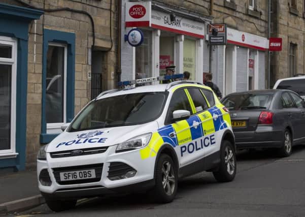 Gala Park Post Office in Galashiels has been robbed again.