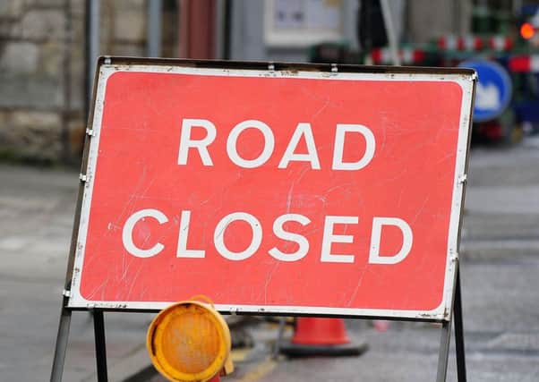 A68 will be closed tonight.