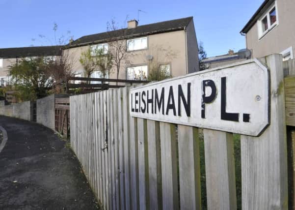Leishman Place in Hawick.