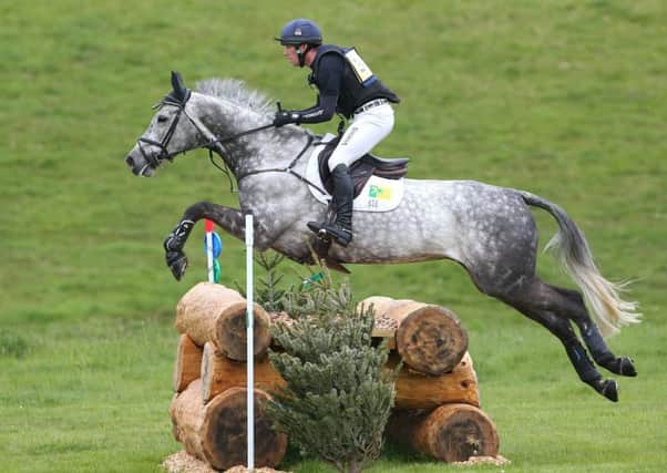 Oliver Townend and Dreamliner in the Cross Country at Floors Horse Trials (picture by Jim Crichton).