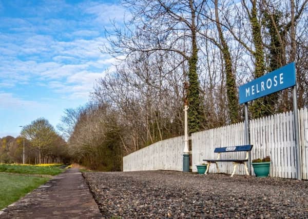 The former Melrose railway station.