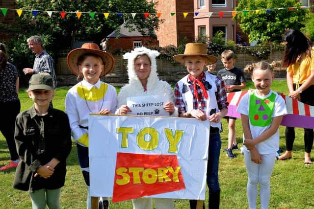 Toy Story comes to St Boswells Green last year.